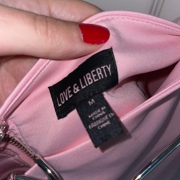 Pink Body Con Mini Skirt - Picture 3 of 4